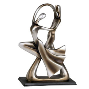 Couple Dance Brass Sculpture For Sale Metal Decorative bronze Belden