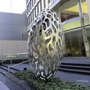 300cm Metal Garden Sphere Stainless Steel Large Sculptures For Sale